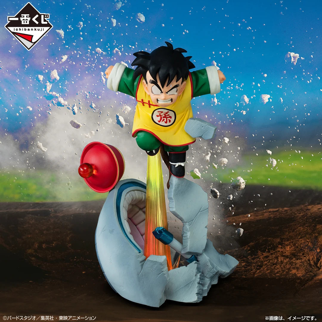Оригинал в наличии BANDAI Ichiban Kuji Dargon Ball Son Goku Raditz Piccolo Vegeta Cell Gohan Фигурка Аниме Модель