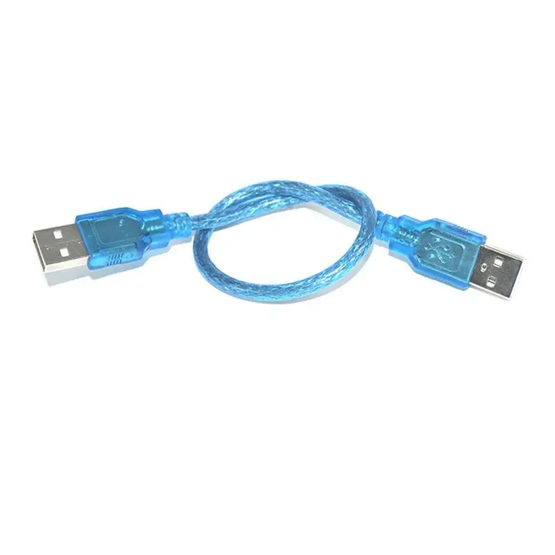

New 30CM USB 20 Extension Cable Extender Male To Male USB Data Cables For PC Keyboard Printer Camera Mouse Game Controller