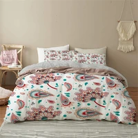 paisley floral duvet cover with pillowcase bohemian bedding sets flowers quilt cover double queen king size home textile