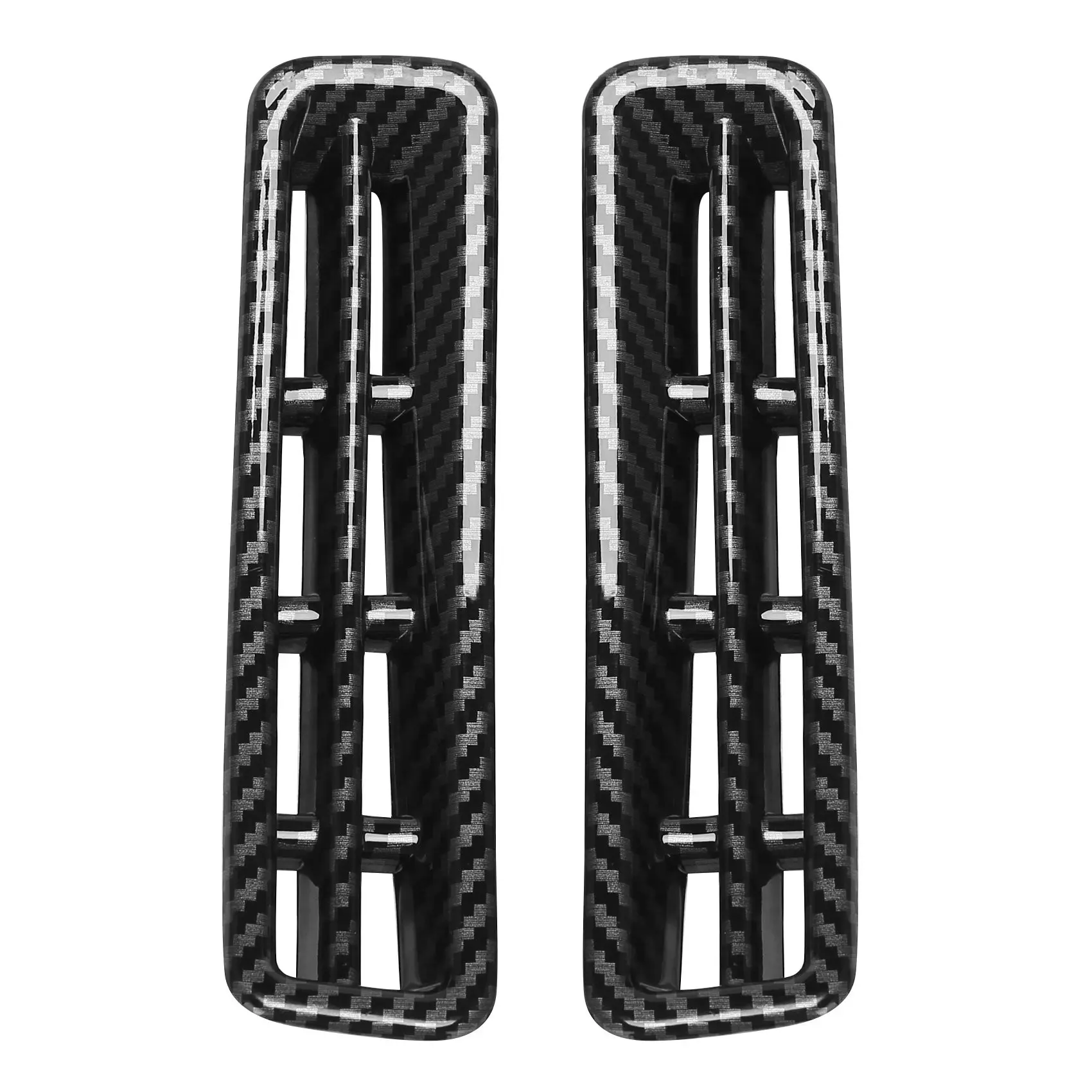 

Car Modified Front Upper Air Outlet Small Air Outlet Frame Sequin Sticker Decoration for Ford