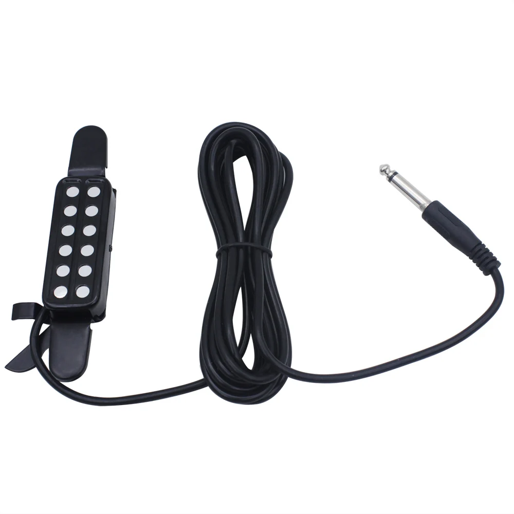 Acoustic Guitar Sound Hole Pickup Magnetic Sensor Audio Cable Low Noise Accessories Professional Guitar Pickup Parts