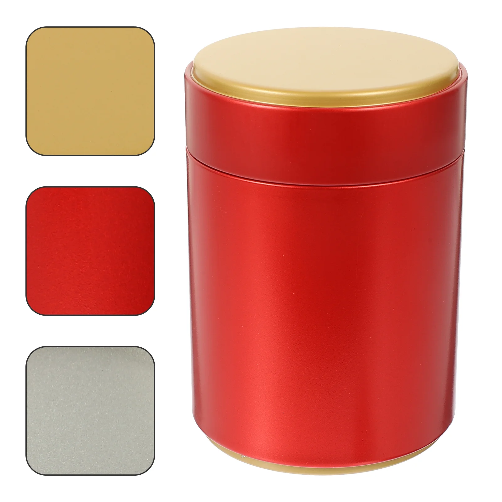 

Tea Storage Canister Tin Loose Jar Tins Coffee Container Tinplatecan Containers Airtight Sugar Box Jars Metal Candyleaf