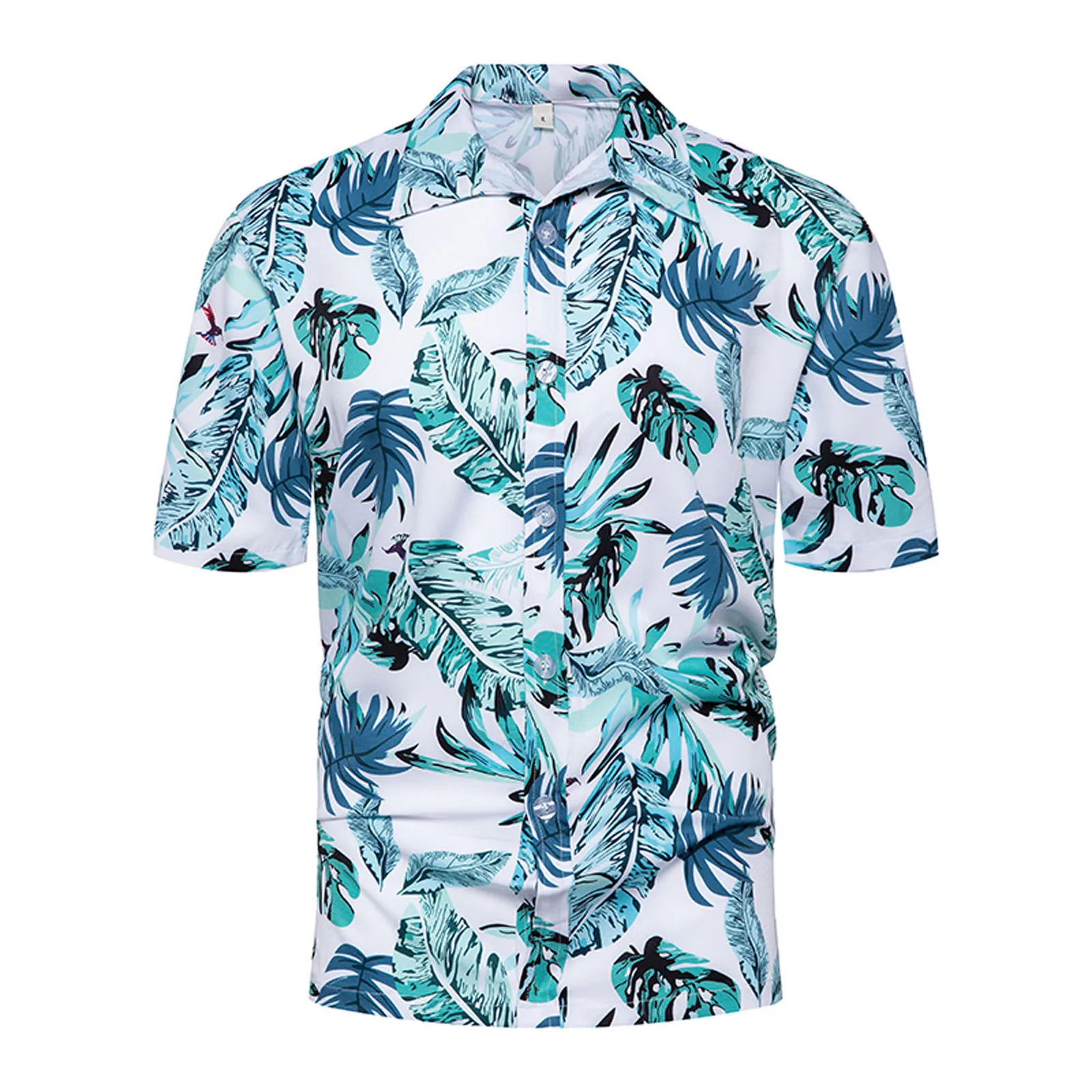 

Fashion Men's Shirts Summer Casual Beach Printed Short Sleeve Top Blouse Shirts hawaiian shirt clothing camiseta masculina 2022