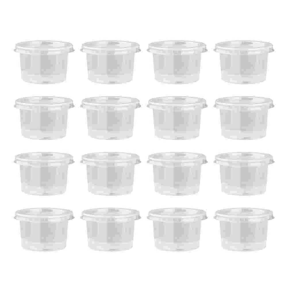 

100 Sets of Pudding Storage Cups Portable Mousse Cups Disposable Yogurt Cups