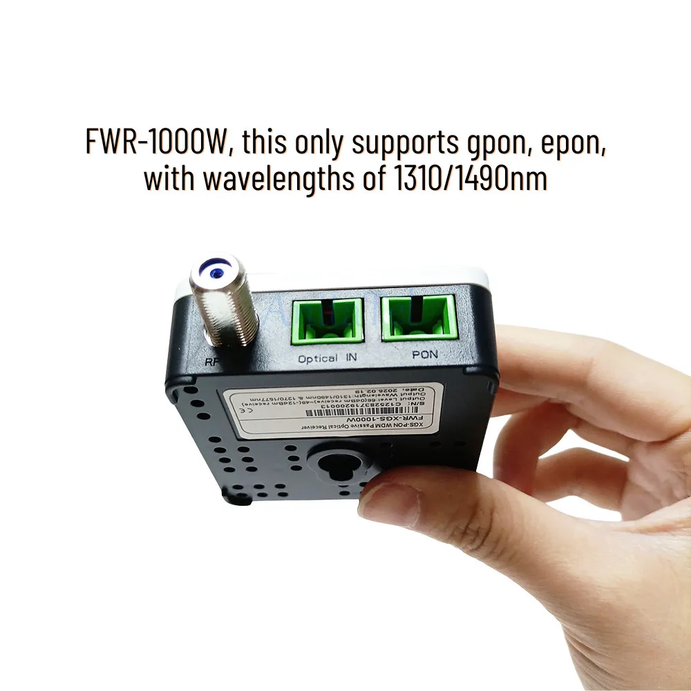 Пассивный приемник FFTX 10G XGS-PON CATV миниод Panaive WDM оптический Reoeiver GPON EPON