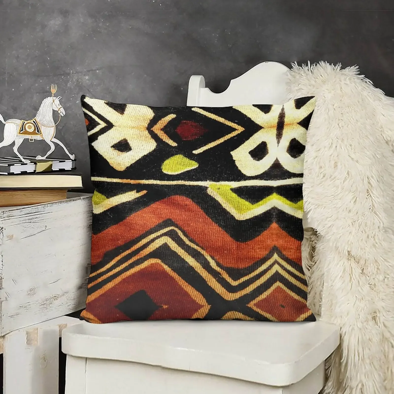 Африканский дизайн текстура ткани декоративная подушка рождественские чехлы