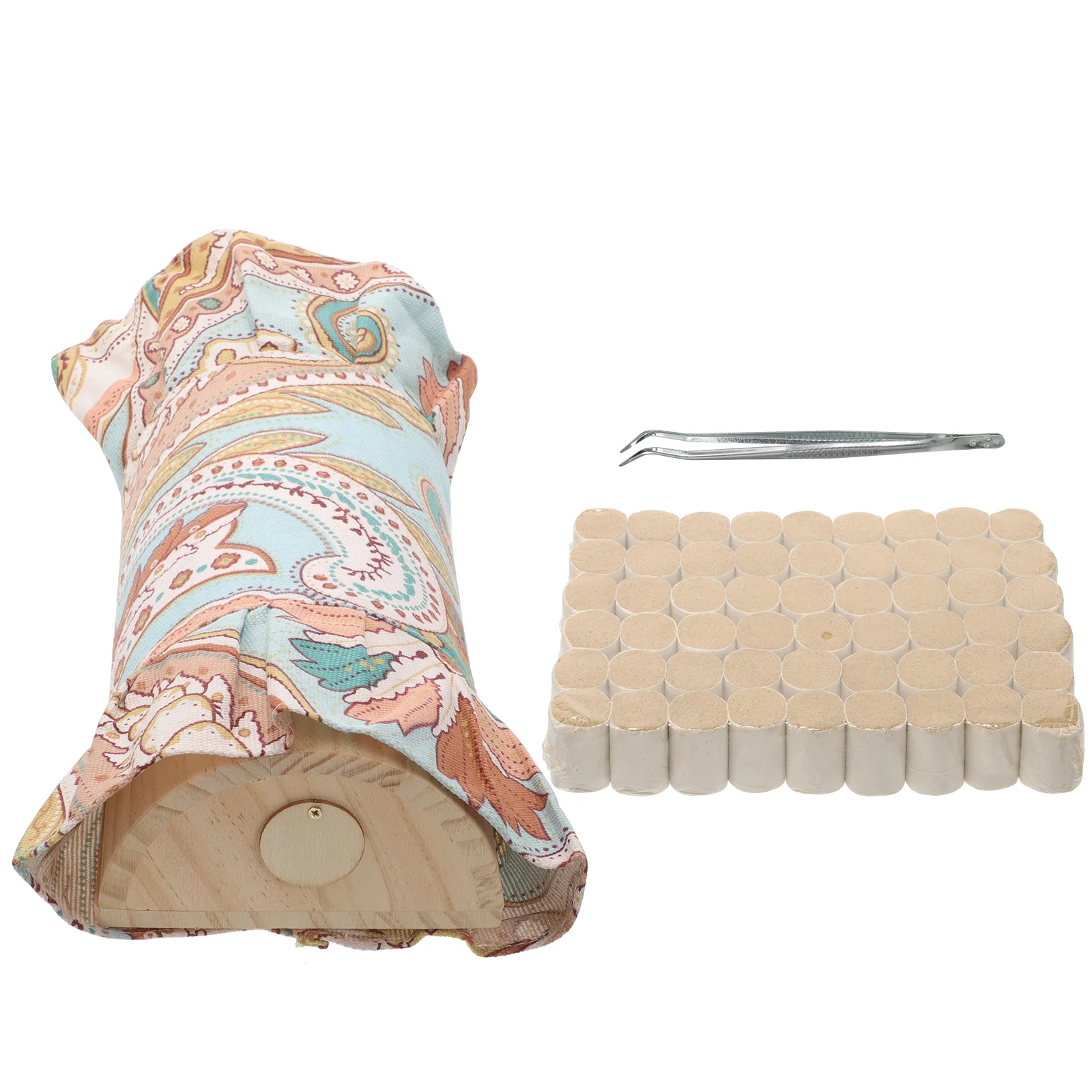 

Sleep Supply Cervical Pillow Wooden Moxibustion Wear-resistant Bed Pillows Massage Accessory Household Recliner Neck