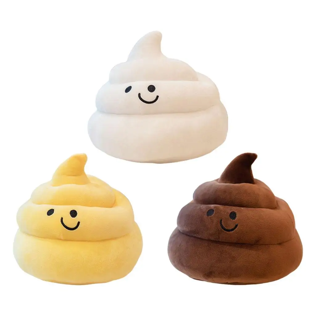 

Simulation Poop Plush Toy Soft Pillow Poo Shape for Sofa Decor Birthday Gift