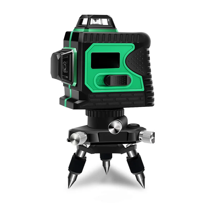 12-линейный уровень зеленый свет настенная наклейка высокая точность сильный