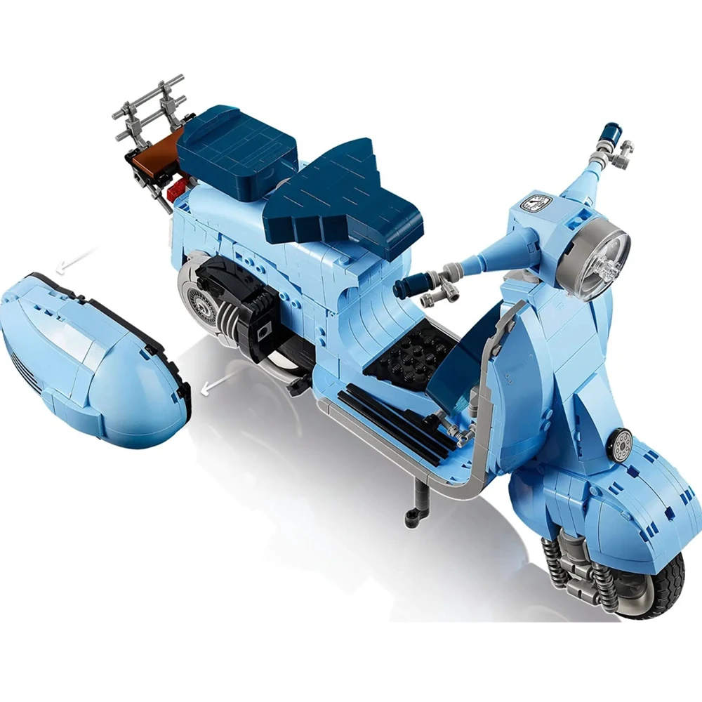 Новинка технический конструктор Vespas 10298 125 Римский праздник мотоцикл город