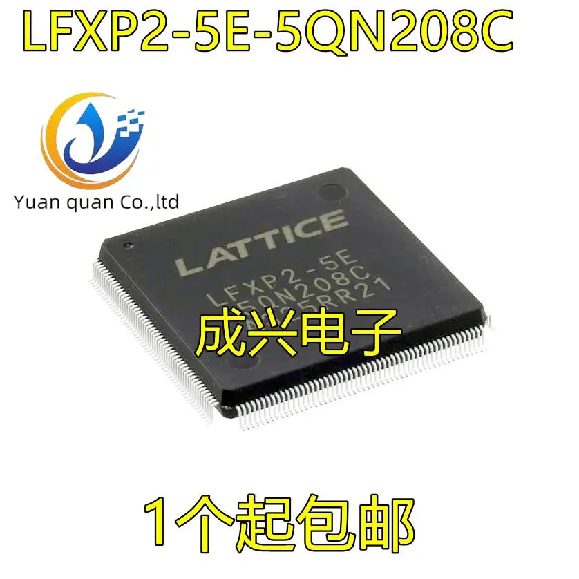 

2pcs original new LFXP2-5E LFXP2-5E-5QN208C QFP208