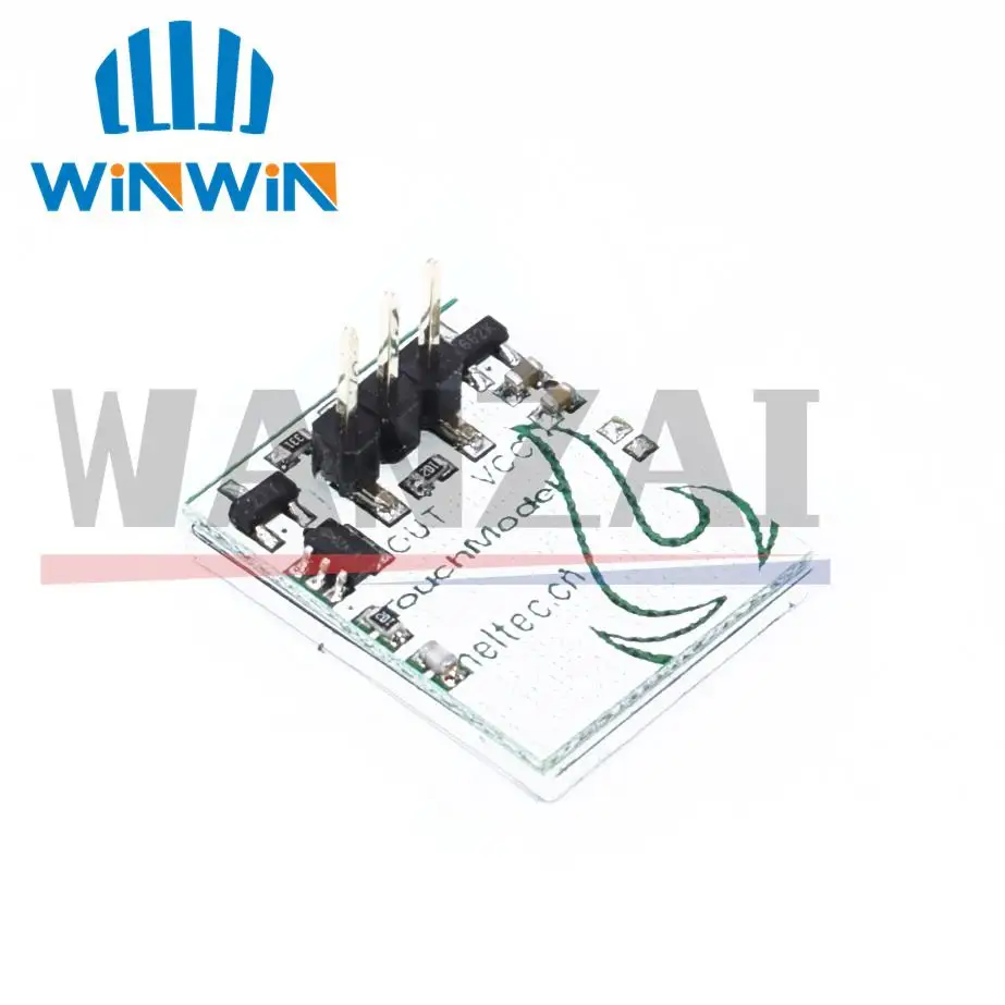 DC 3 в 5 6 емкостная сенсорная кнопка переключателя RGB светодиодный сенсорный