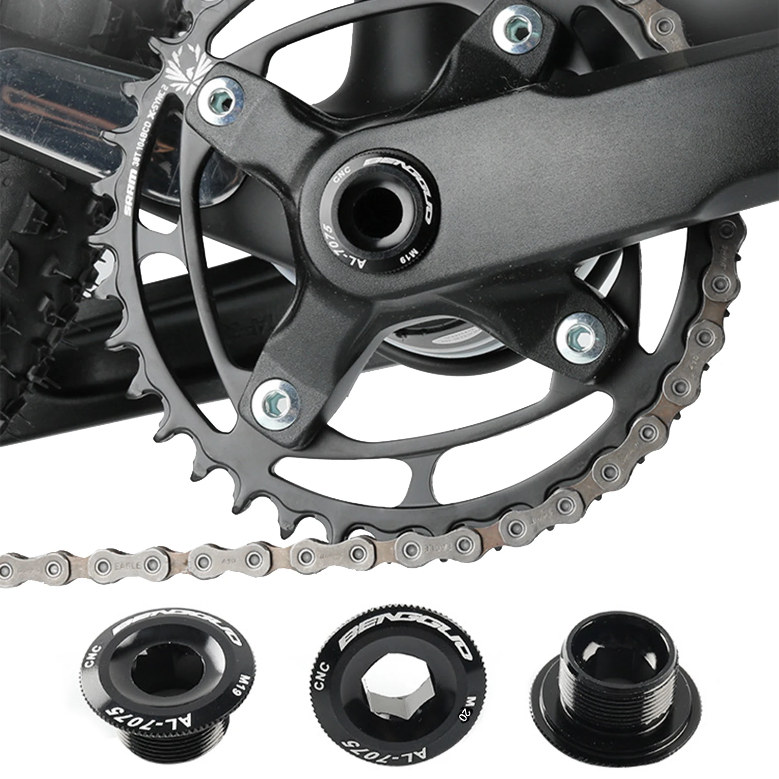 

Велосипедные кривошипы M19 M20, винт из алюминиевого сплава, велосипедный Кривошип, фиксирующий болт, велосипедный Кривошип, магнитный фиксир...