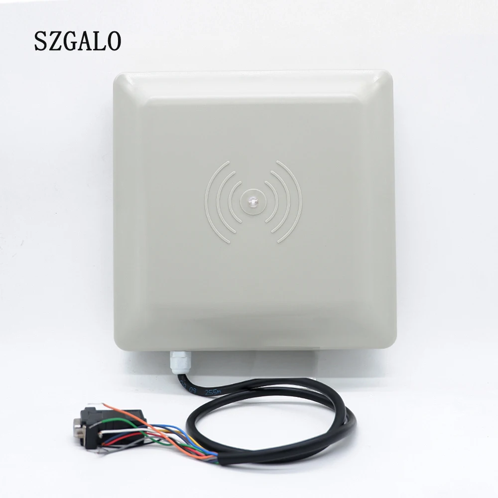 

Частной документ распознаватель UHF интегративных 5 метров в длину ценового диапазона RFID считыватель штрих-кода с 8dbi антенна RS232/RS485/Wiegand26 Порты и разъёмы