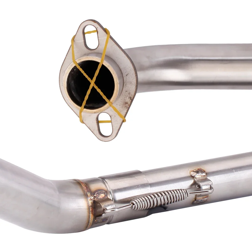 Для YAMAHA MSLAZ 150 выхлопная передняя звено полный выхлопной глушитель без шнуровки 51