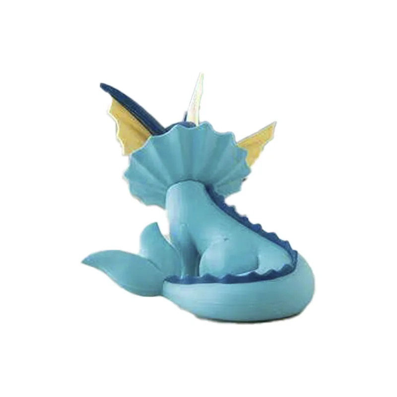 Фото Bandai Pokemon PLAMO Quick 27 Вапореон, сборная модель Pocket Monsters, 9,5 см, аниме-фигурка, коллекционная игрушка, подарок для хобби. №2