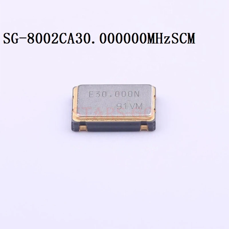 10PCS/100PCS 30MHz 7050 4P SMD 3.3V ±100ppm ST -40~~+85℃ SG-8002CA 30.000000MHz SCM Pre-programmed Oscillators