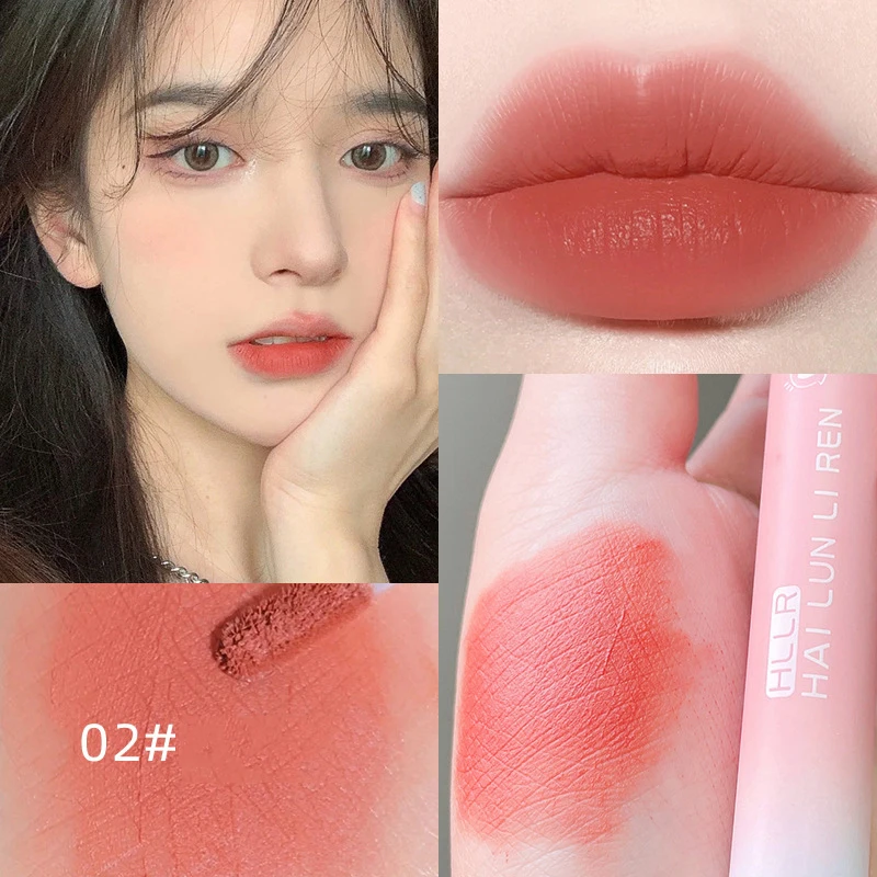 

6 Colors Women Lipstick Waterproof Long Lasting Moist Lip Gloss Sexy Red Nude Vivid Colorful Moisturizing Lip Gloss Makeup
