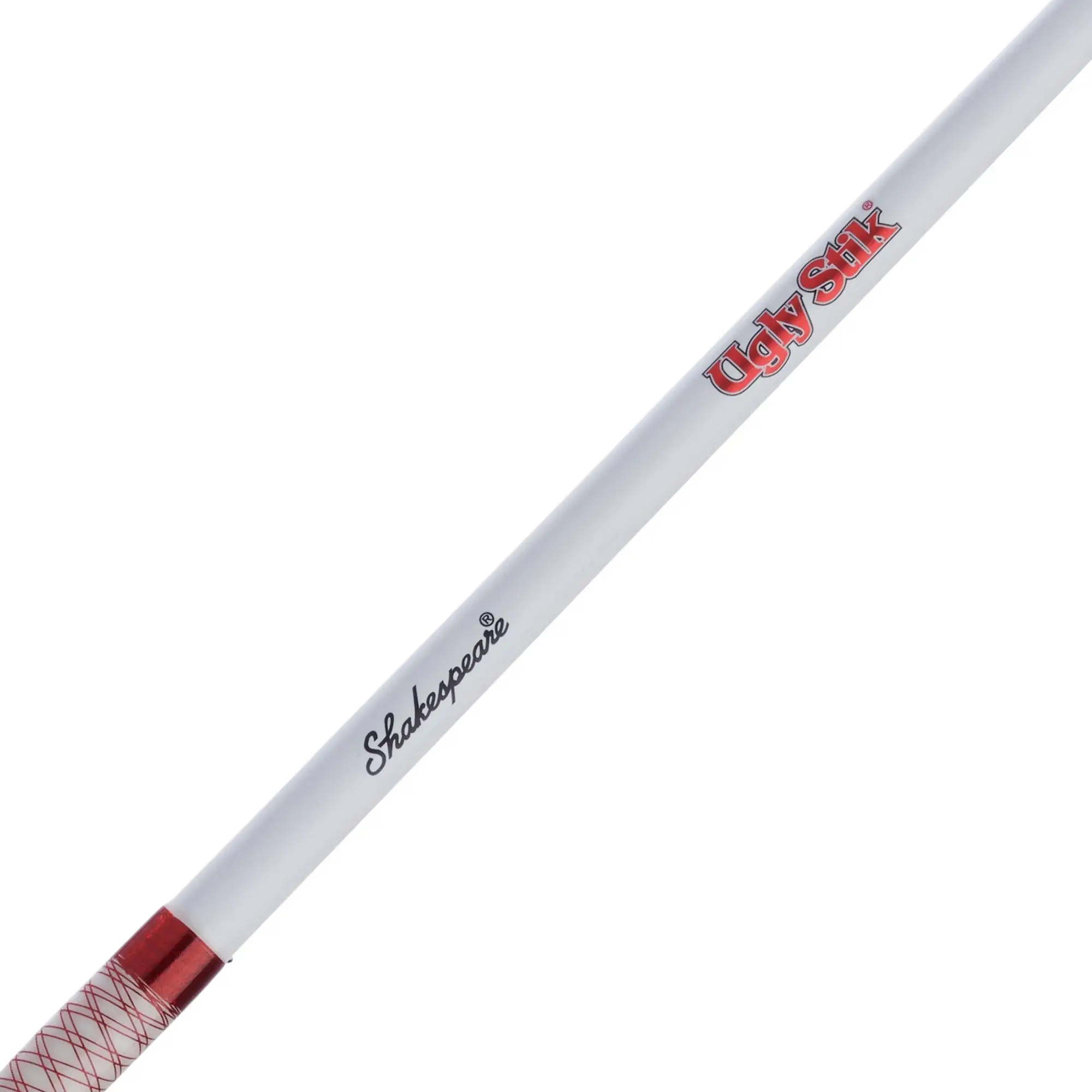

6’6” US Red White Spinning Rod and Reel Combo