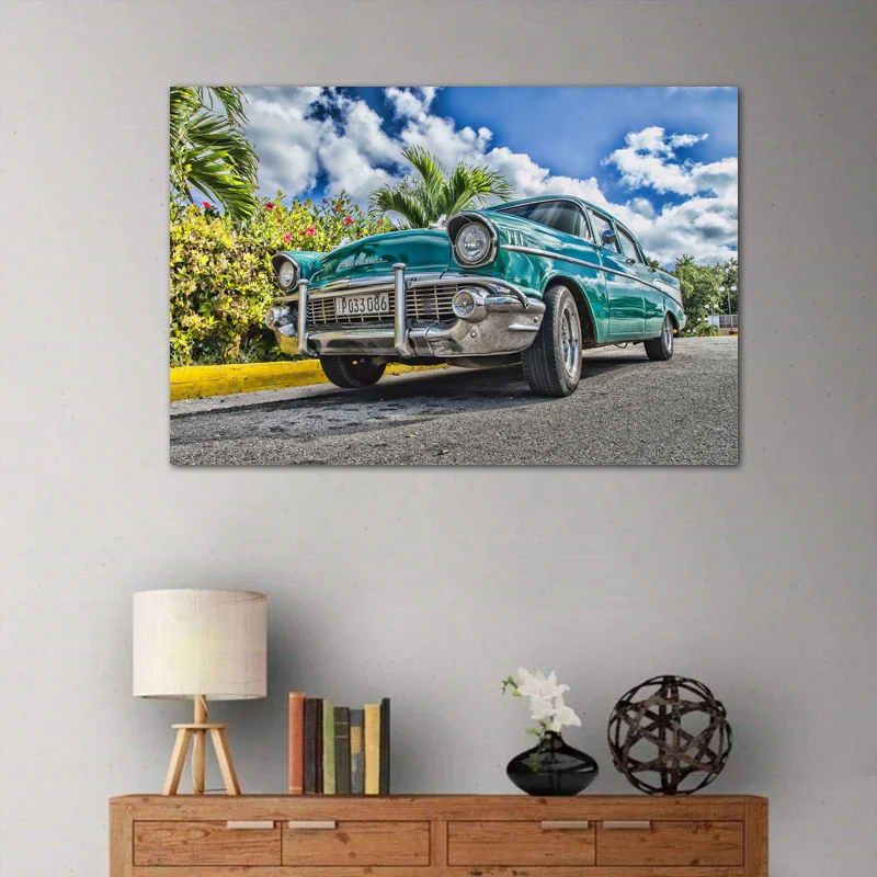 Постеры и принты Supercar Шевроле популярный стержень Ретро Винтажные автомобильные