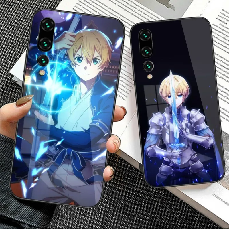 

Смарт-чехол для Huawei P50 P40 P30 P20 Pro Mate 40 30 20 Pro Nova 9 8 7