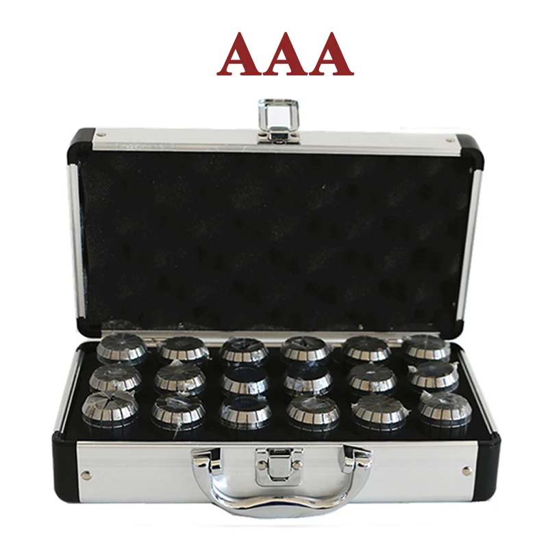 Цанга ER класс AA набор ER11 ER16 ER20 ER25 ER32 ER40 Высокая точность 0,008 мм держатель инструментов Зажимная пружина Зажимной патрон ER25