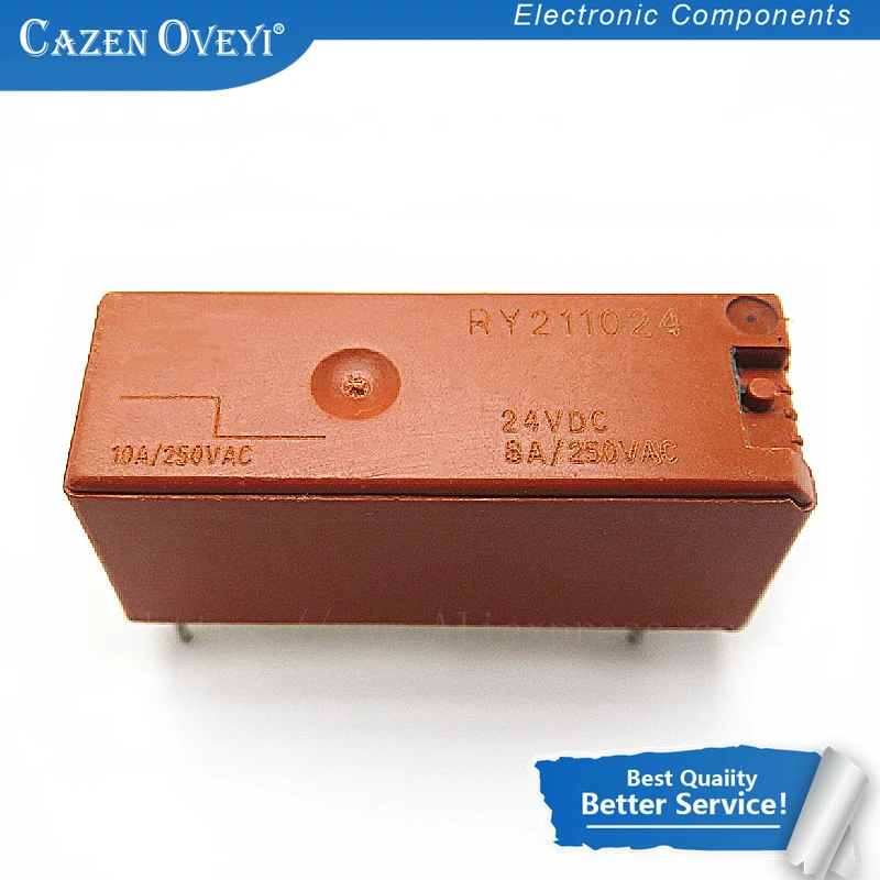 Реле RY211024 211024 8A 24V DIP-5 в наличии 1 шт./партия