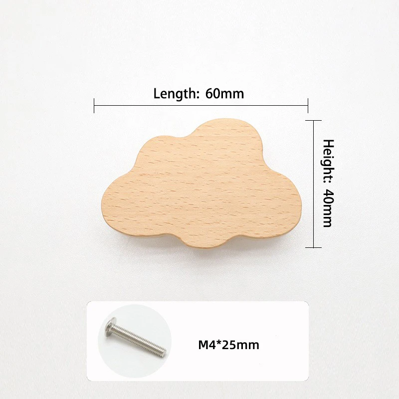 Деревянные ручки для шкафов 