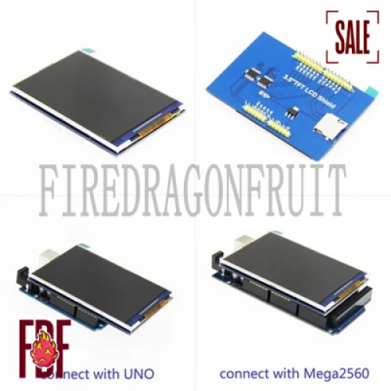 3,5-дюймовый TFT LCD-модуль 320x480 Ultra Display с платой управления для разработки (art.: 3920d855eef90) - 3920d855eef90