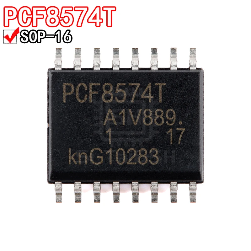 10 шт., плата расширения порта SOP16 PCF8574T PCF8574