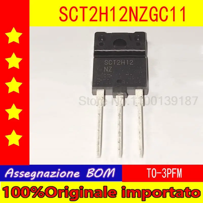 

10 шт./лот SCT2H12NZGC11 SCT2H12NZ TO-3PFM Silicon carbide MOS tube 1700V