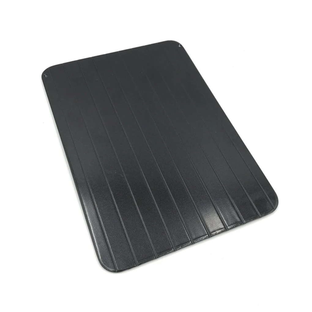 Aluminium Alloy Steak Meat Seafood Quick Thawing Chopping Block Defrost Thaw Tray Kitchen Supplies