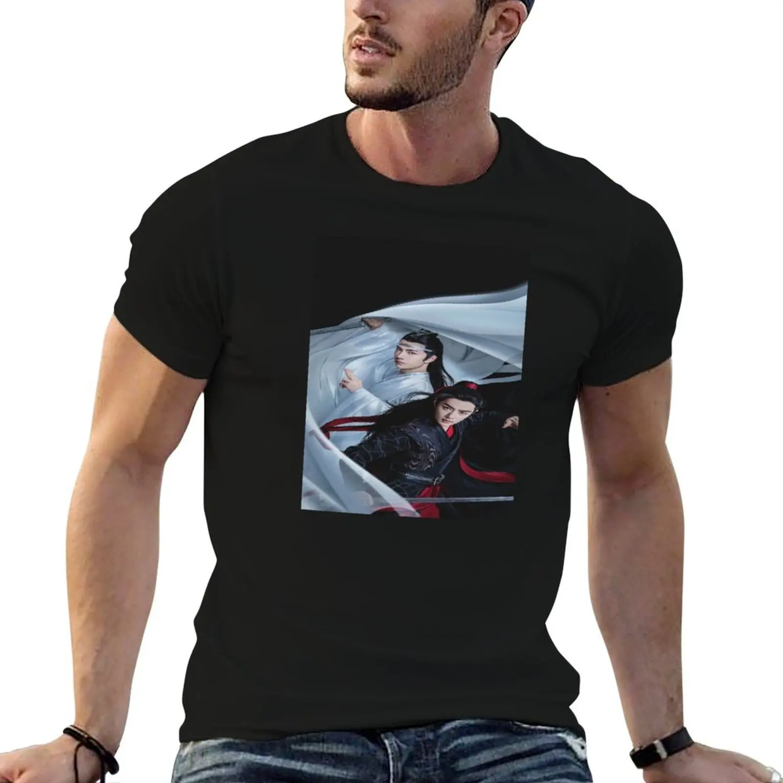 Футболка The Untamed одежда больших размеров рубашки с графикой мужские