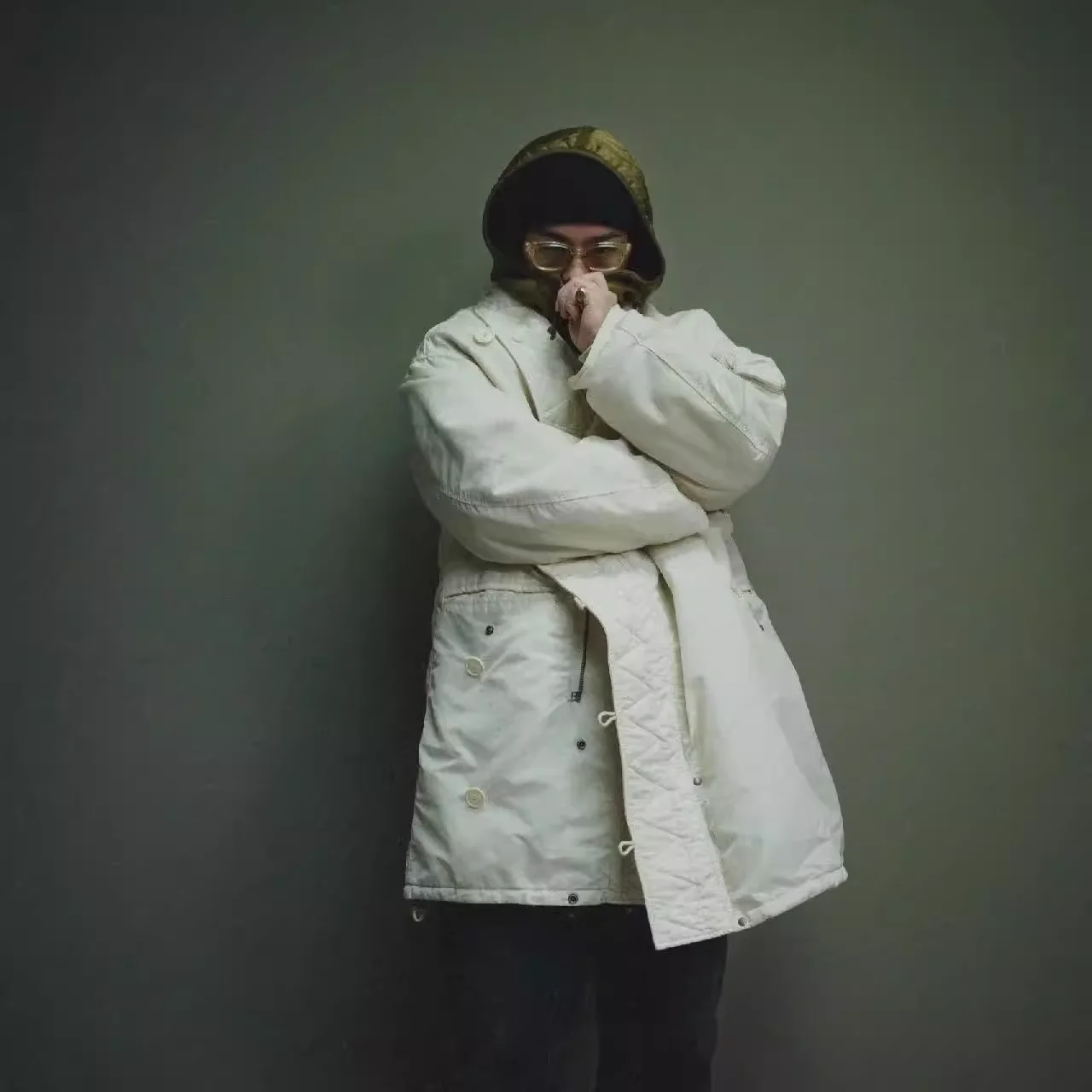 Тибетский халат VISVIM хлопковое пальто