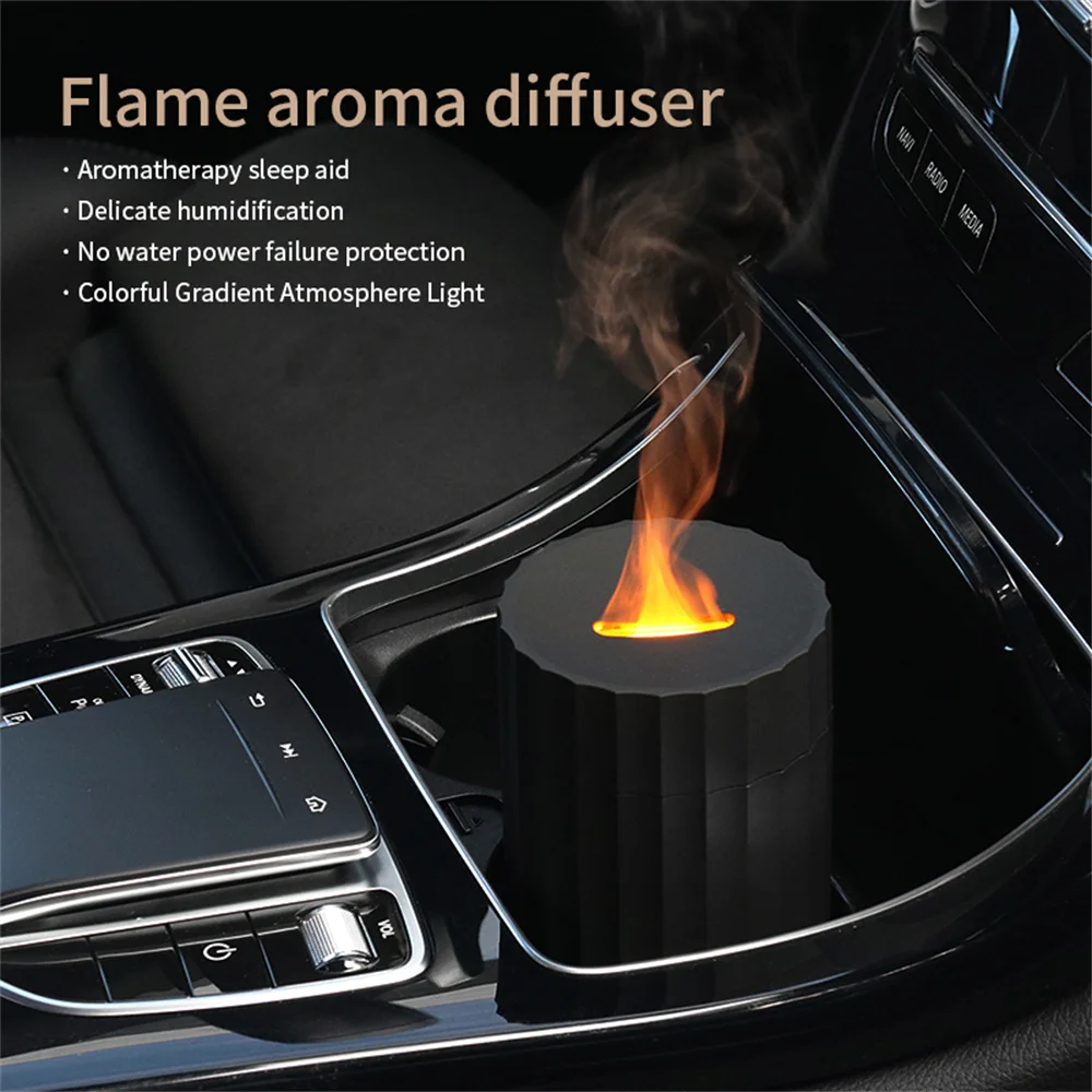 

Aromatherapy Air Hsumidifier With Colorful Atmosphere Light Car Mist Diffuser Aromatherapy Essential Oil Intelligent