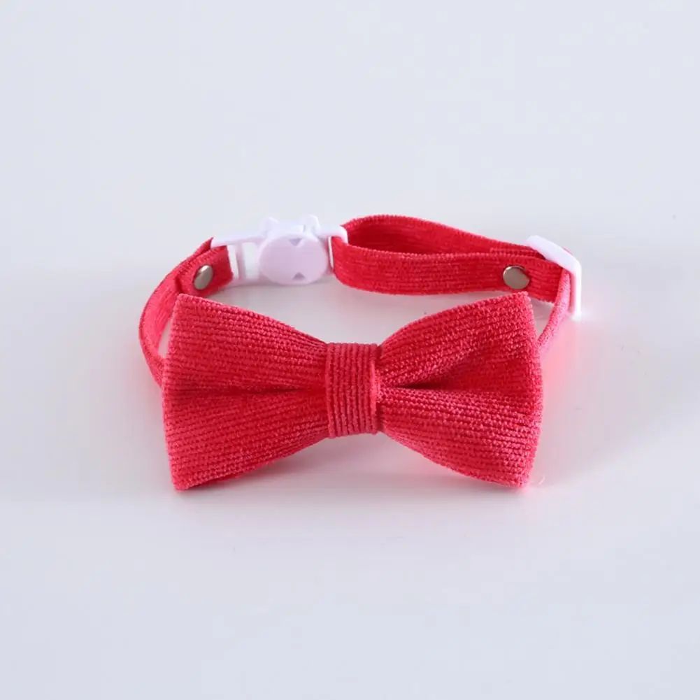 

Multicolor Fashionable Dark Stripes Pet Necklace Cotton Dog Necklace Long Lifespan for Cat