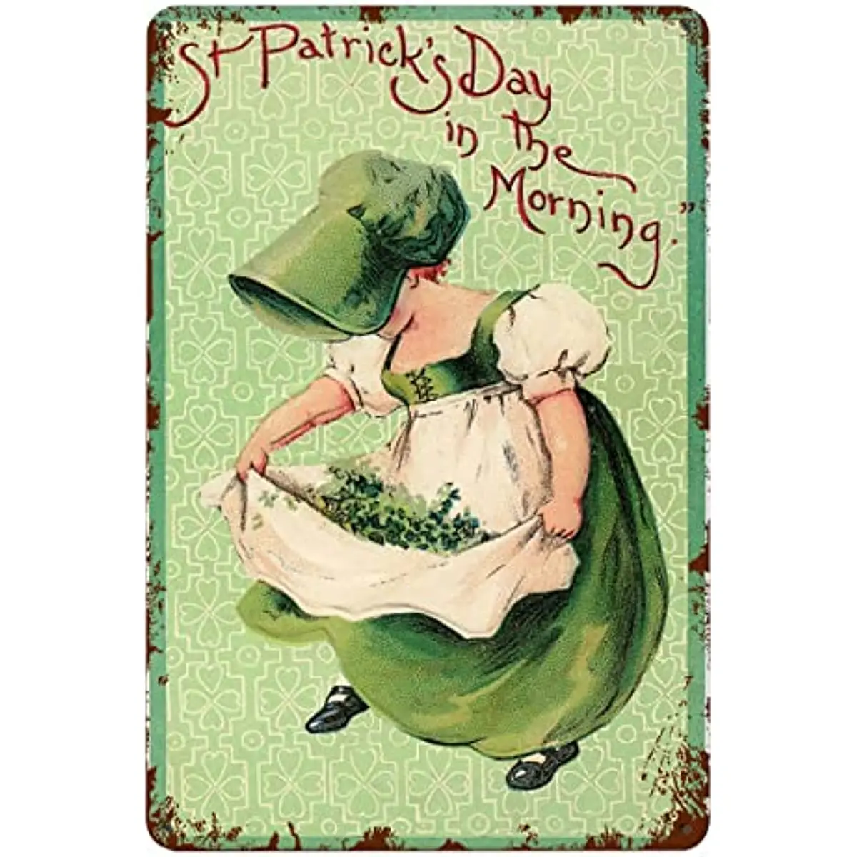 

St. Patrick's Day Tin Signs Retro Vintage for Cafe Bar Pub Wall Decor Retro Vintage Metal Signs