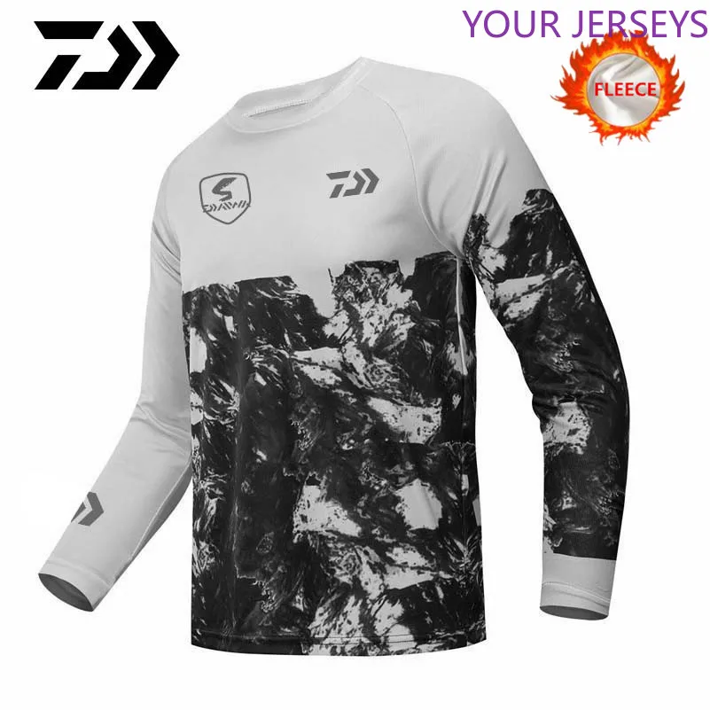 

Зима 2021, Мужская одежда для рыбалки, блузка для рыбалки, сохраняющая тепло свитшот, куртка для уличного спорта, флисовая рыболовная куртка, Д...