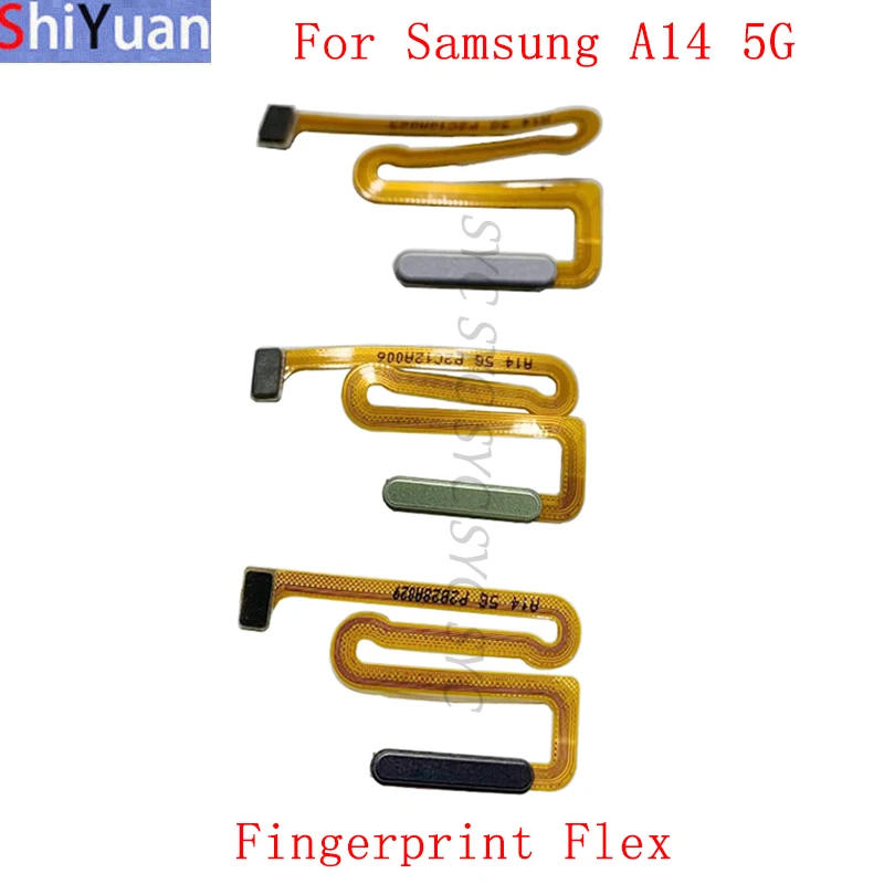 

Кнопка датчика отпечатка пальца гибкий кабель лента для Samsung A14 5G A146 A146B A146P сенсорный датчик питания гибкие запасные части