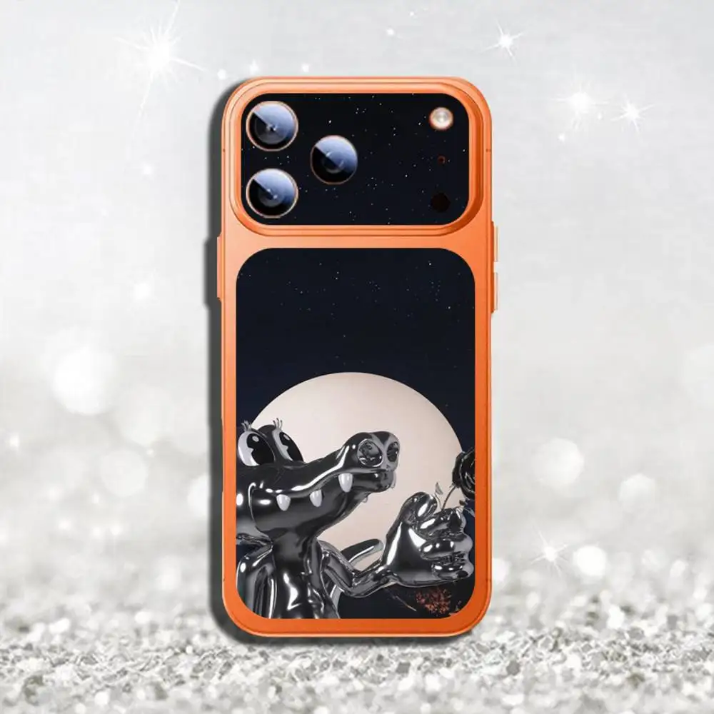 Фото Защитная 3D-пленка-наклейка Singer A-Alvaro D-Diaz с полным покрытием для iPhone 17 Pro Max/17 Pro, цветная, на заднюю панель №2