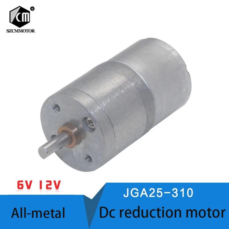 6-вольтовый микропереключатель без нагрузки: 8 10 17 23 39 50 85 110 180 400 900 Обмоточный двигатель JGA25-310 редуктор мотор