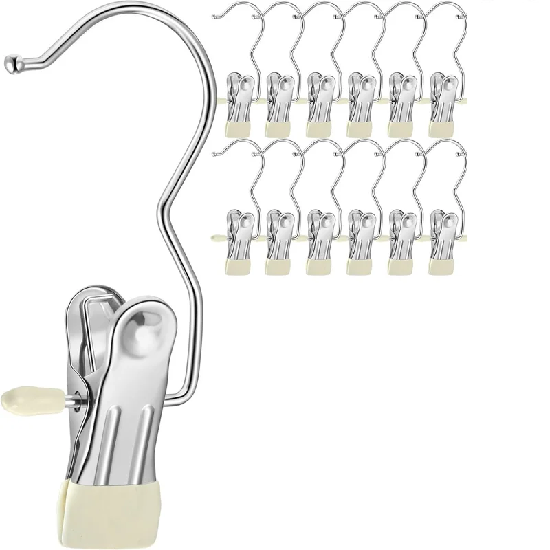 

Вешалки из нержавеющей стали с зажимами