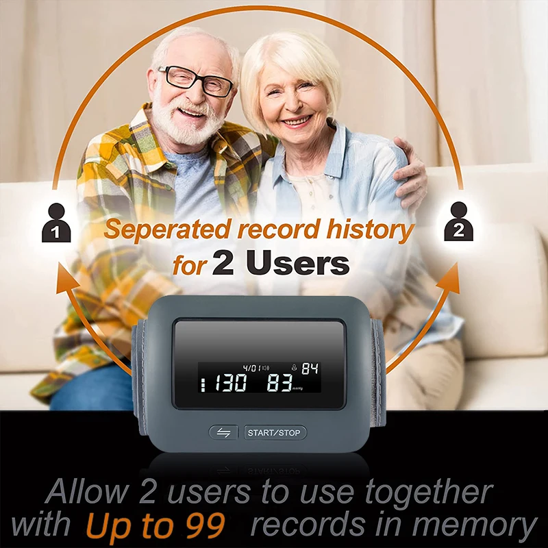 Bluetooth-английский и русский голосовой автоматический монитор артериального