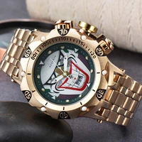 aaa invincible luxury brand watch for men new luminous waterproof undefeated quartz watches invicto rel%c3%b3gio masculino male clock