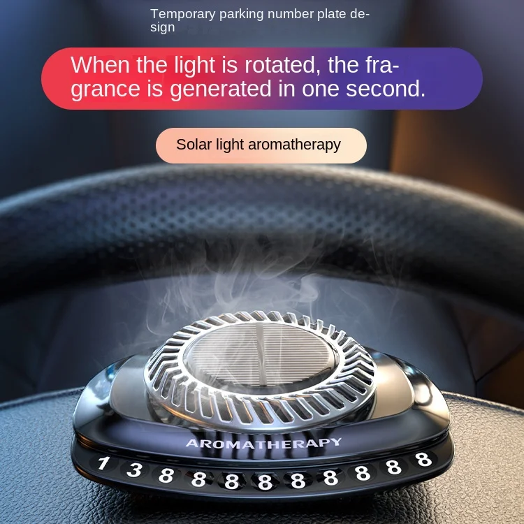 

Solar Car Aromatherapy Essential Oil Car Decoration Perfume Seat Fragrance Car Perfume Gift Car Freshner Air Scent Car Parfum