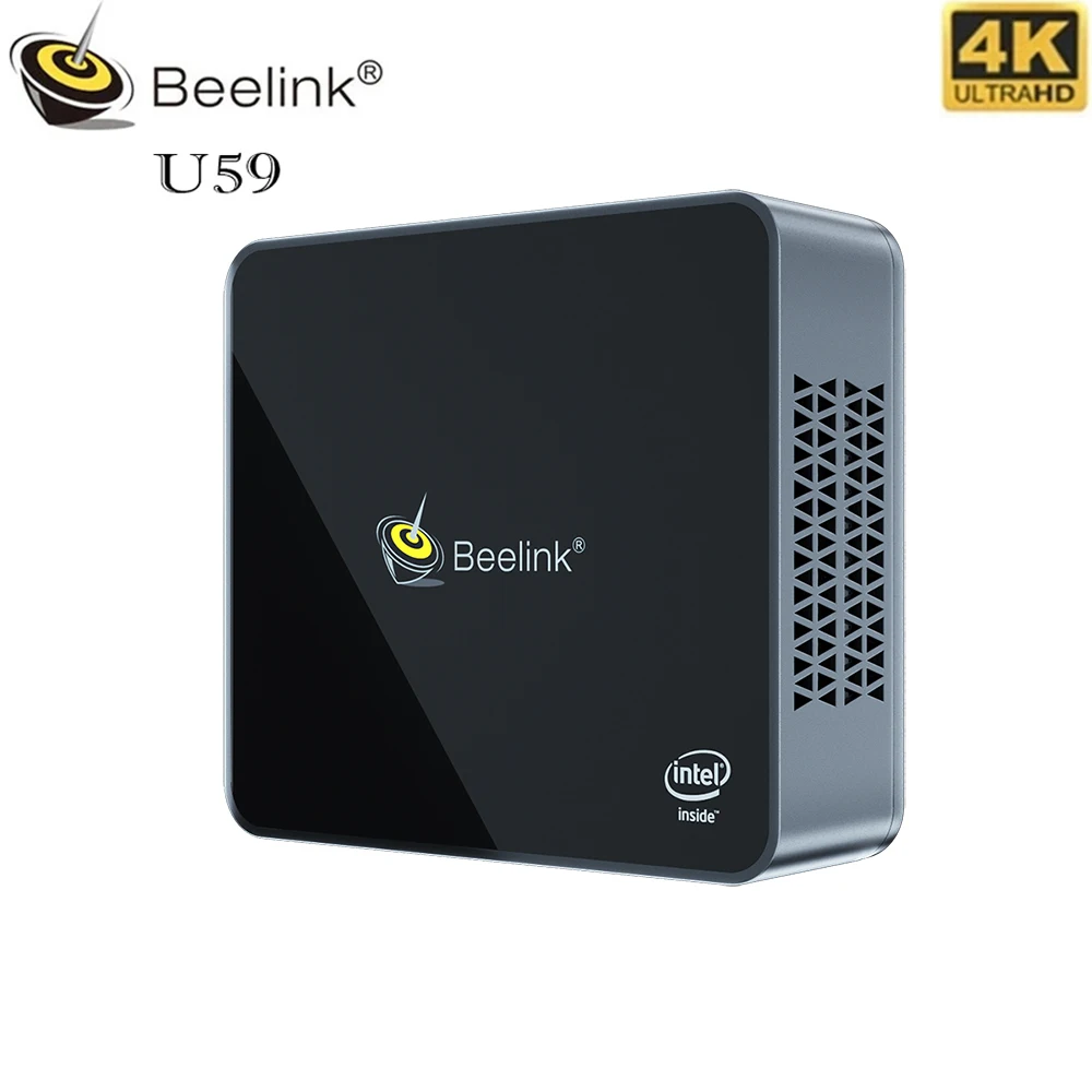 

Beelink U59 Mini PC Windows 11 Intel 11th Gen N5095 DDR4 16GB 512GB SSD Dual Wifi 1000M LAN Desktop Gaming Mini Computer