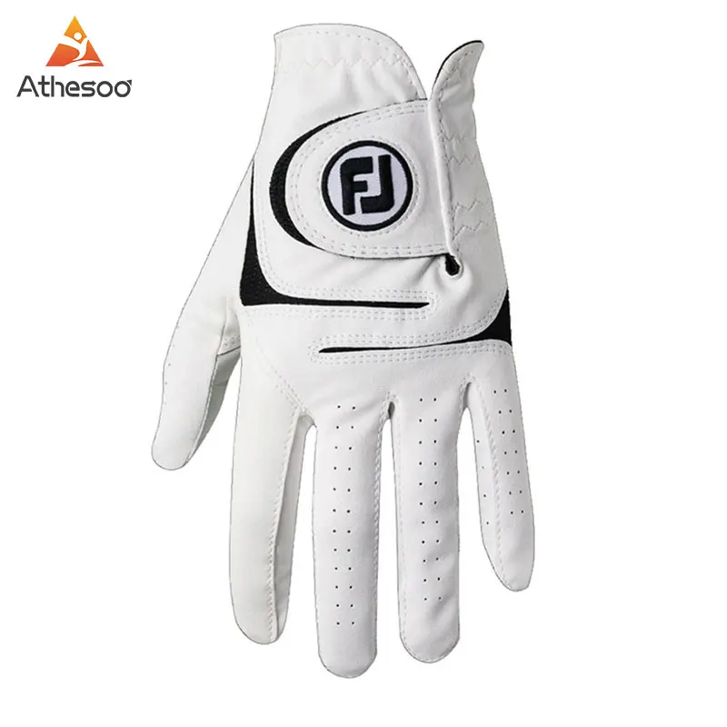 

1 Pcs Men's Golf Glove Left Hand Right Hand Micro Soft Breathable Golf Gloves Men