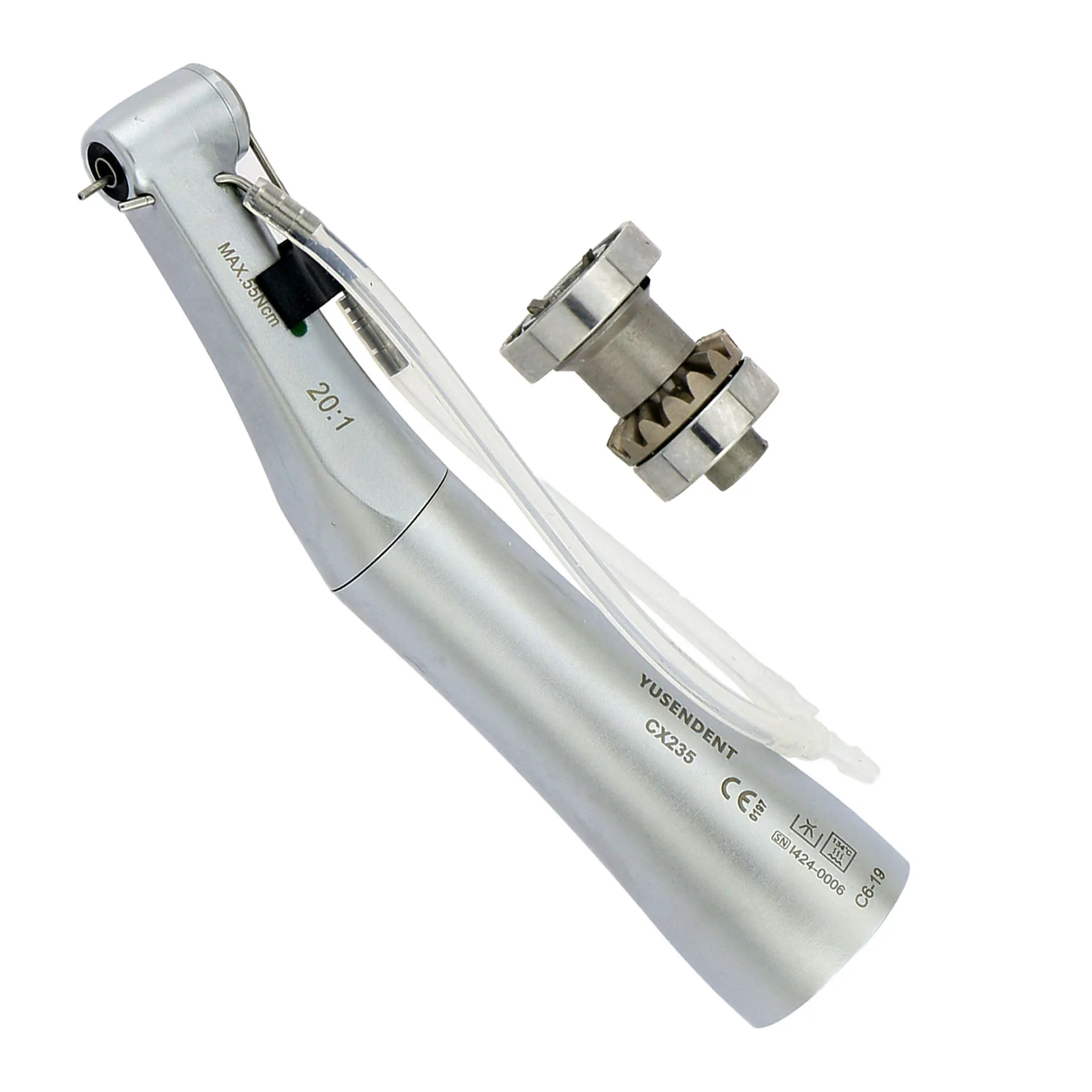 COXO YUSENDENT Dental 20:1 Implant Surgery Contra Angle Rotor Shaft Handpiece Super Strong Torsion CX235 C6-19