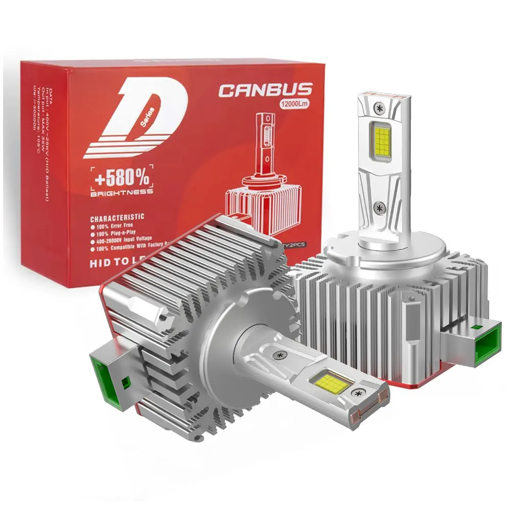 

Plug and Play D1S D3S D2S светодиодный лампы для фар, замена оригинальных HID D4R D8S 70W Светодиодный лампа для фар