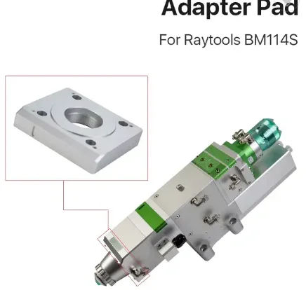 BM114S адаптер для подключения Precitec CM2 соединитель сопла волоконно-лазерной режущей